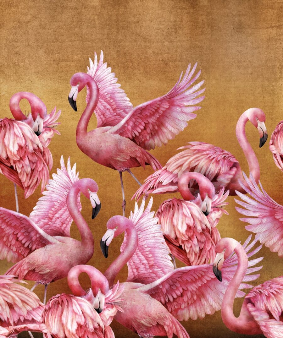 Flamingle Copper Repeat