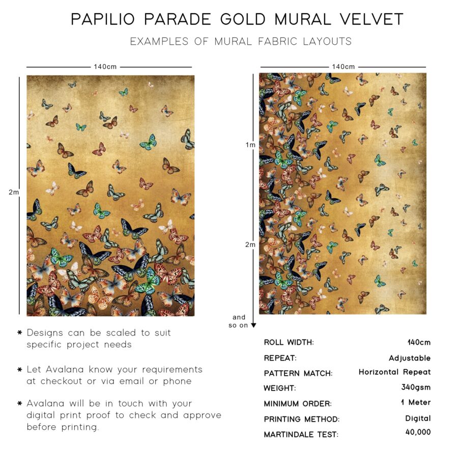 Papilio Parade Gold_Graphic B