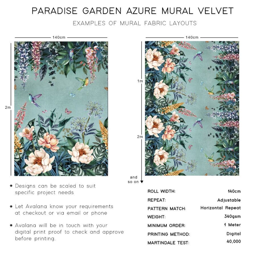 Paradise Garden Azure_info graphic B