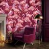 Flamingle Fuchsia Wallpaper